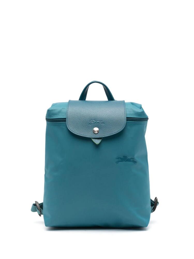 Longchamp Le Pliage folding backpack - Blue Cover