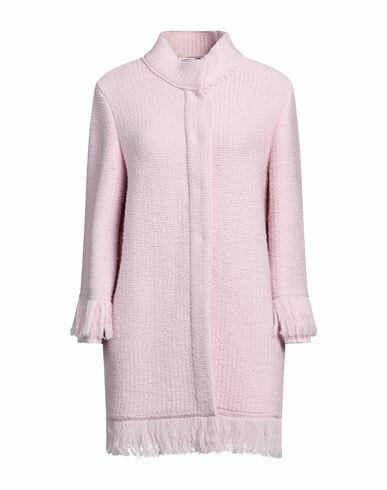 Charlott Woman Overcoat & Trench Coat Pink Wool Cover