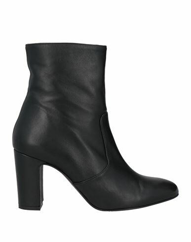 Marc Ellis Woman Ankle boots Black Calfskin Cover