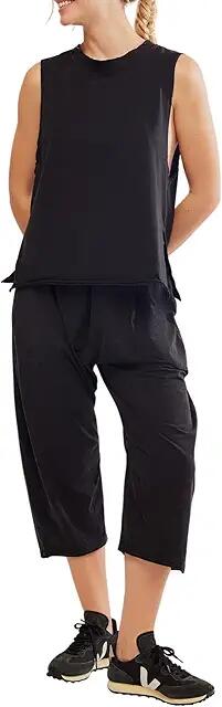 FP Movement Hot Shot Relaxed Set (Black) Women's Dress Pants Cover