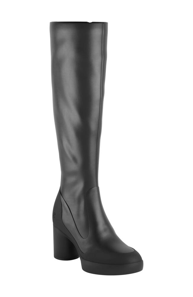 ECCO Motion 55 Knee High Boot in Black/Black Cover