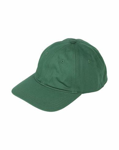 Lacoste Man Hat Green Cotton Cover