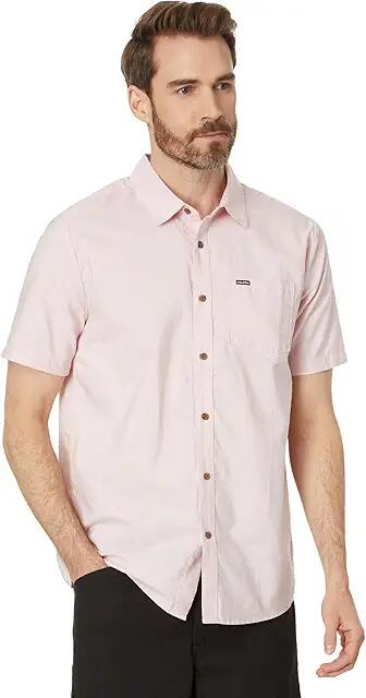 Volcom Crownstone Short Sleeve Woven (Lilac Ash) Men's Clothing Cover