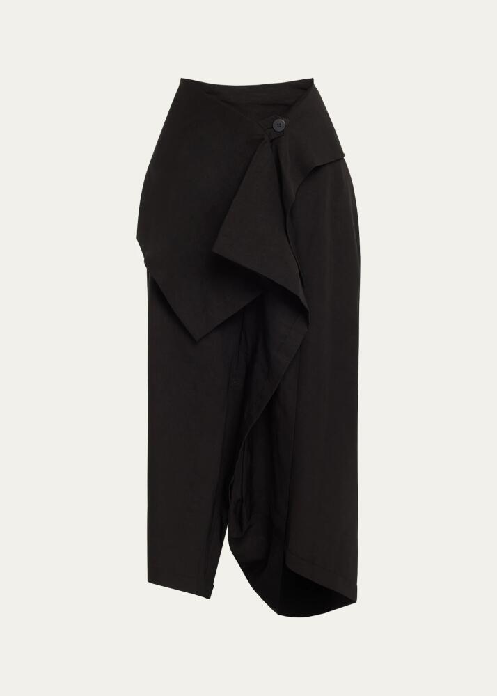 Issey Miyake Enclothe Wide Leg Linen Pants Cover