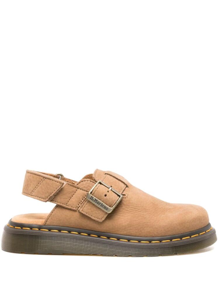 Dr. Martens Jorge II buckled mules - Brown Cover