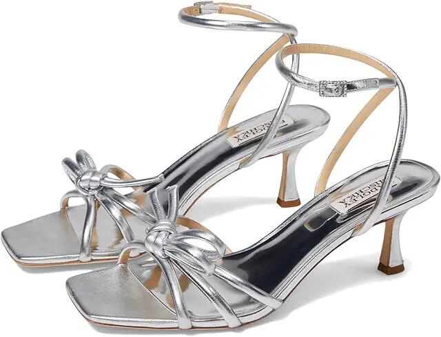 Badgley Mischka Loyalty (Silver) Women's Sandals Cover