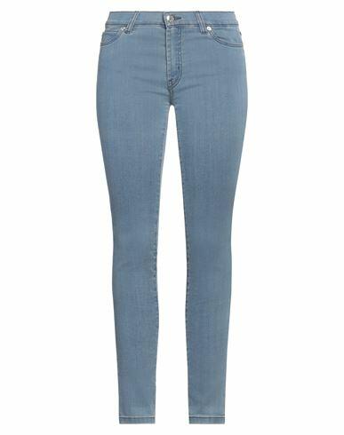 Hugo Woman Jeans Blue Cotton, Polyester, Elastane Cover