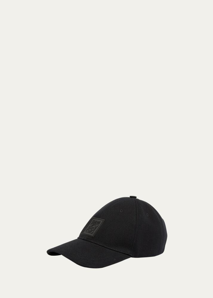 Loewe Men's Tonal Anagram Logo Baseball Cap Cover