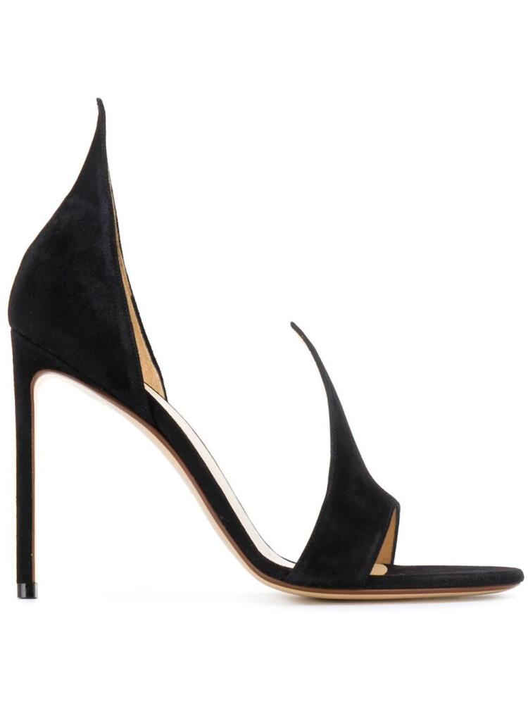 Francesco Russo open toe sandals - Black Cover