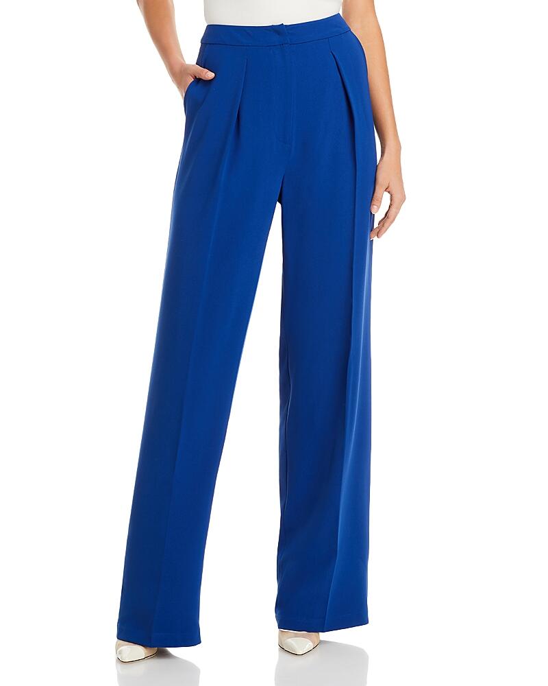 Misook Twill Chiffon Tailored Pants Cover