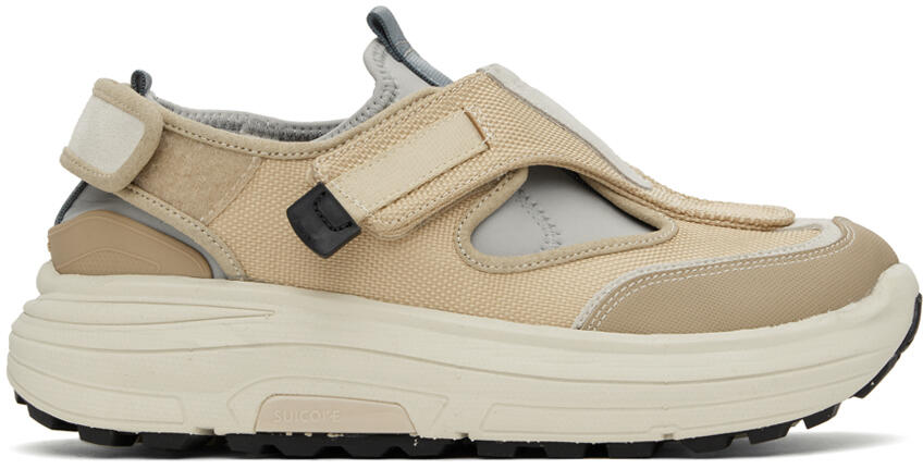 SUICOKE Beige & Gray TRED Sneakers Cover