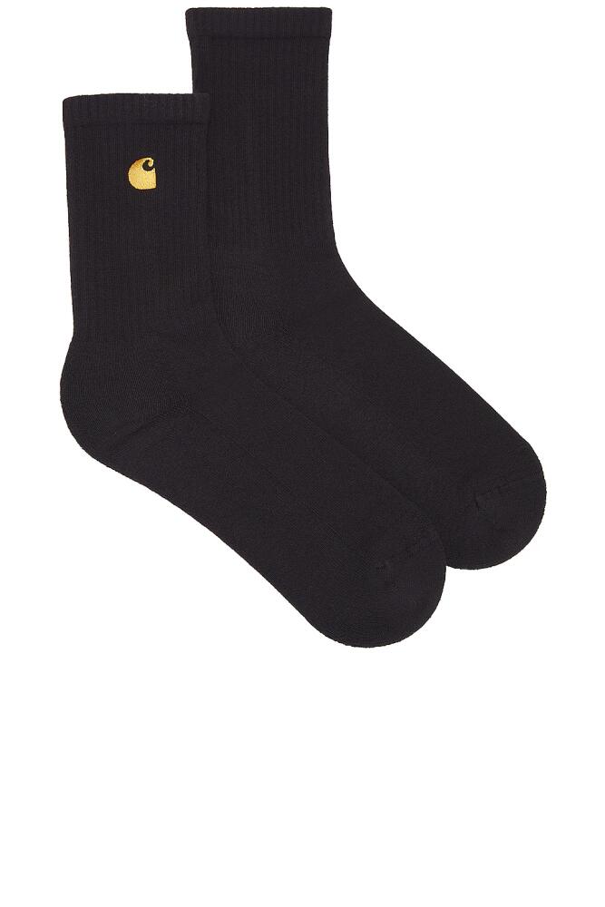 Carhartt WIP Chase Socks in Black Cover