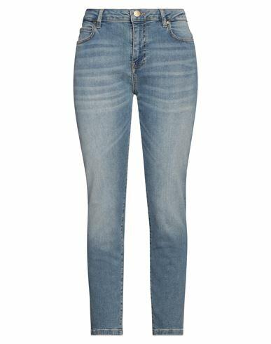 Pinko Woman Jeans Blue Cotton, Elastane Cover