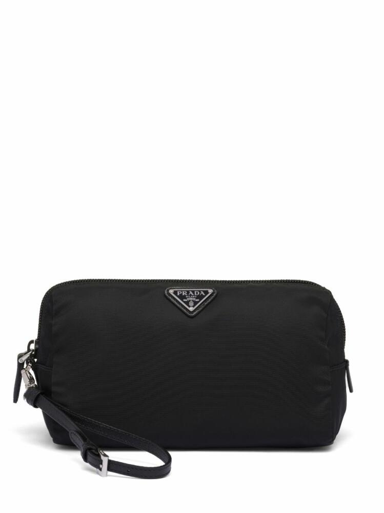 Prada Re-Nylon zip-up pouch - Black Cover