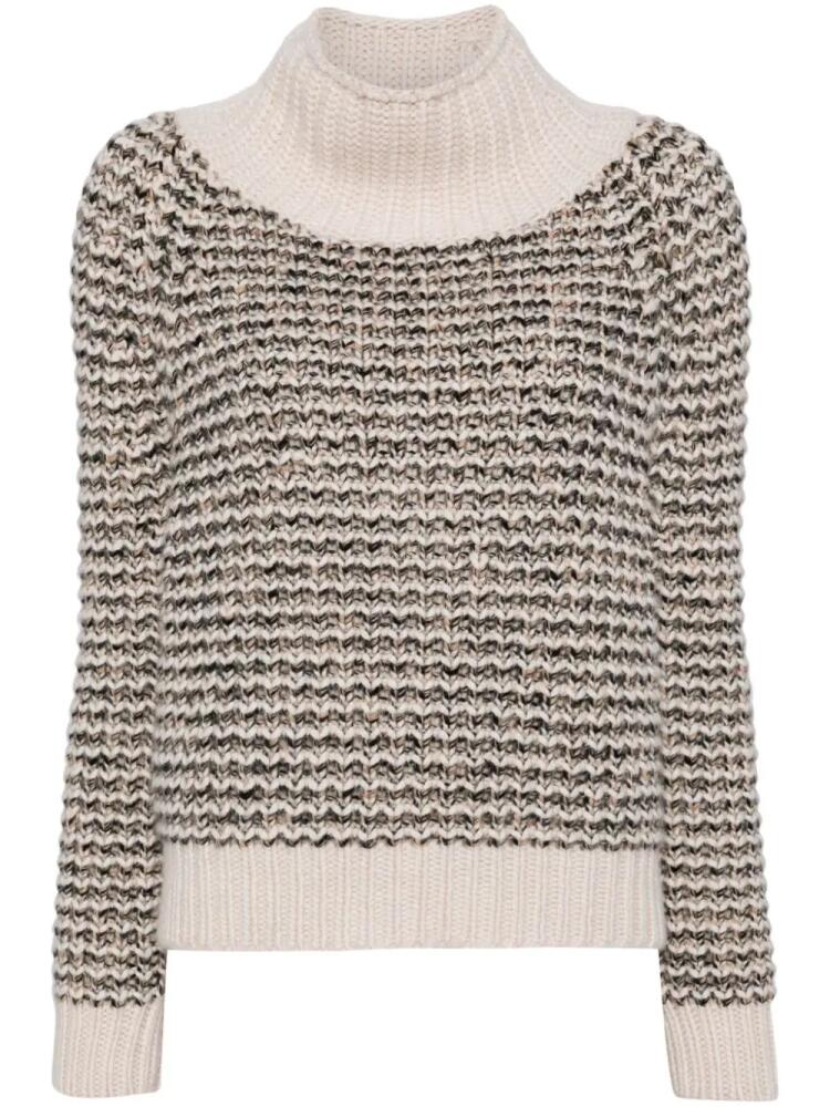 N.Peal super chunky jumper - Neutrals Cover