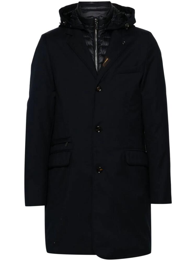 Moorer Redon-PUM coat - Blue Cover