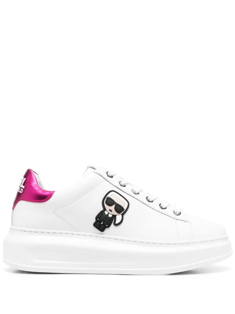 Karl Lagerfeld K/Ikonic Kapri low-top sneakers - White Cover