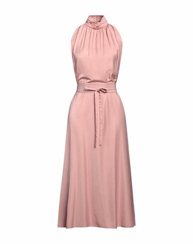 Peserico Woman Maxi dress Salmon pink Viscose, Polyester Cover