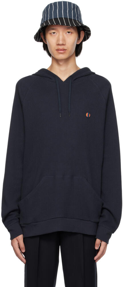 Paul Smith Navy Patch Hoodie Cover