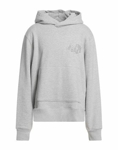 Amiri Man Sweatshirt Light grey Cotton Cover