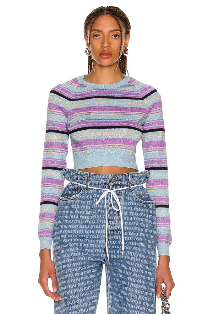 Miu Miu Sweater in Blue Cover