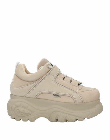 Buffalo Woman Sneakers Beige Calfskin Cover