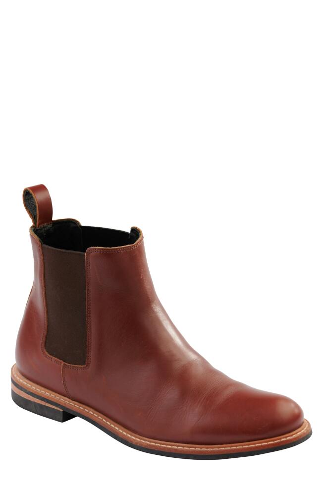 Nisolo Water Resistant Chelsea Boot in Brandy Cover