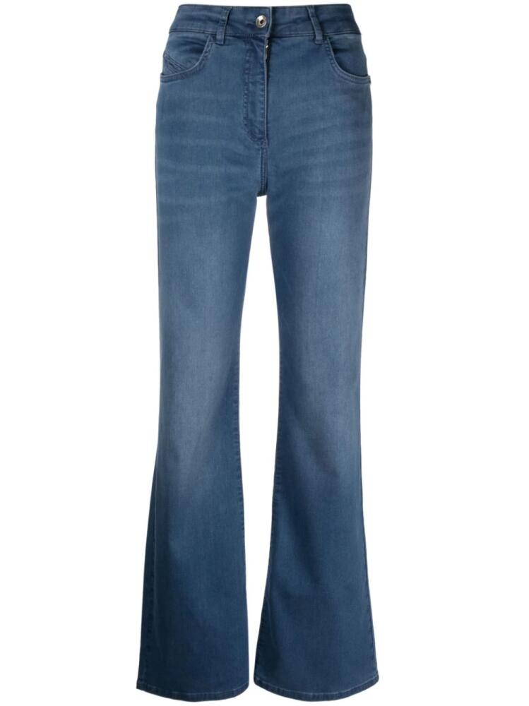 Patrizia Pepe high-waisted flared jeans - Blue Cover