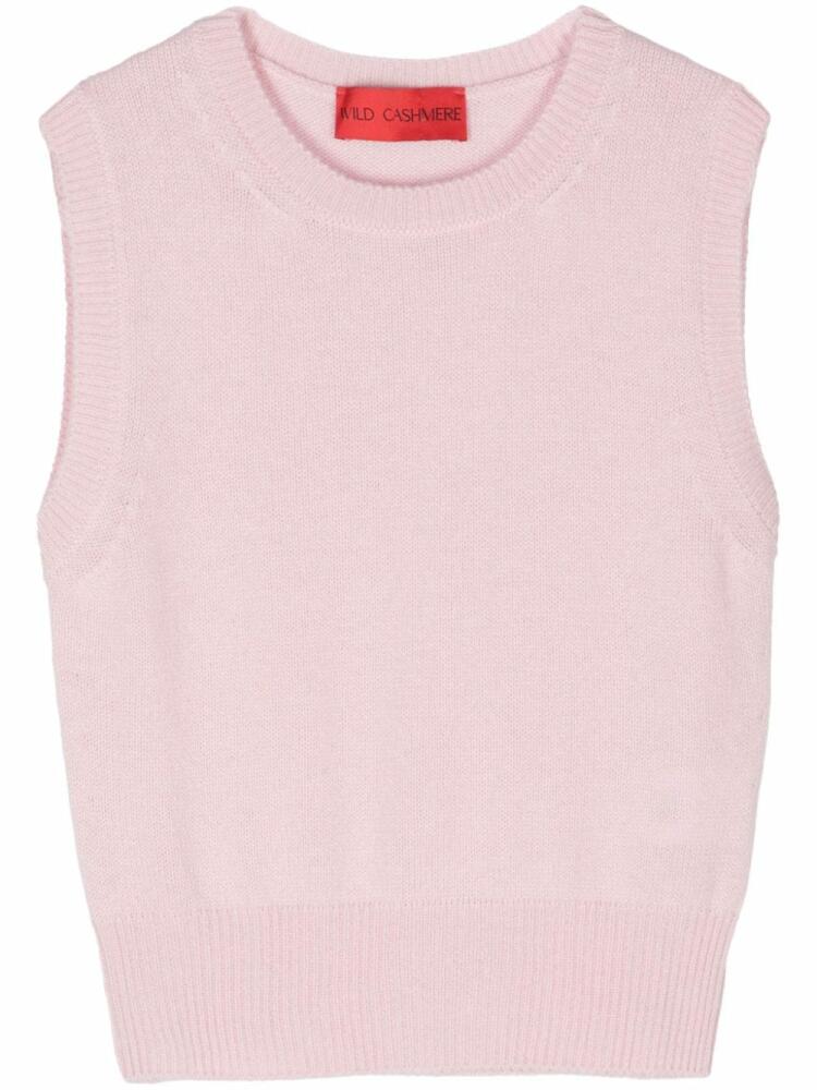 Wild Cashmere Sasha top - Pink Cover