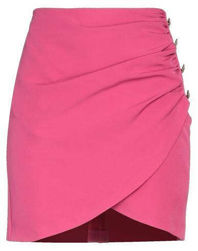 Haveone Woman Mini skirt Fuchsia Polyester, Elastane Cover