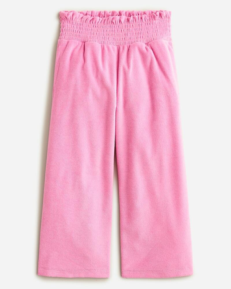 J.Crew Girls' wide-leg pant in striped towel terry Cover