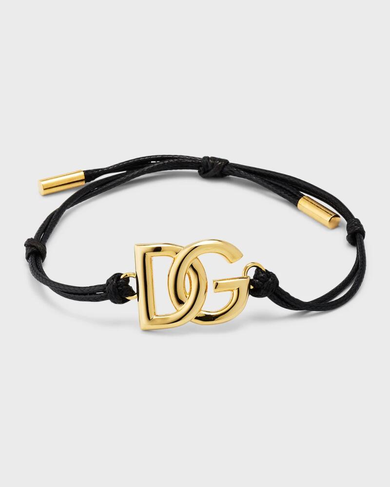 Dolce & Gabbana Logo Charm Bolo Bracelet Cover