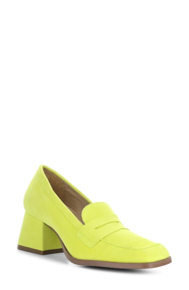 Bos. & Co. Ama Penny Loafer Pump in Pear Cover