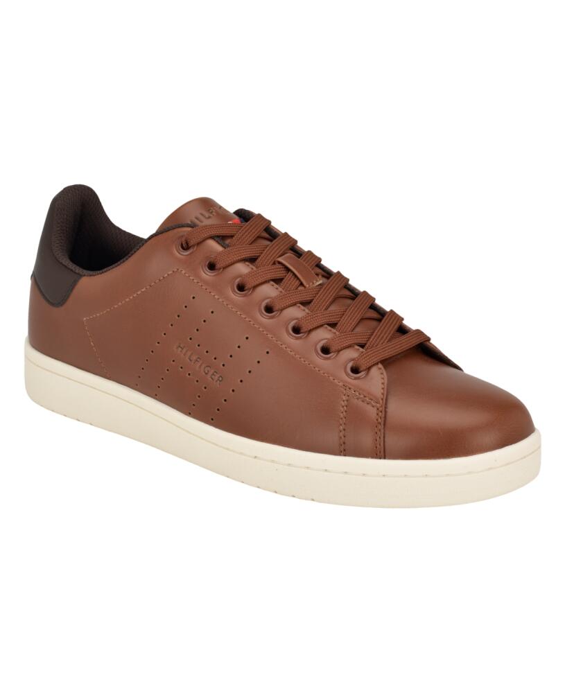 Tommy Hilfiger Men's Liston Sneakers - Cognac/Dark Brown Cover