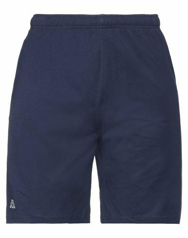 Kappa Man Shorts & Bermuda Shorts Midnight blue Cotton Cover