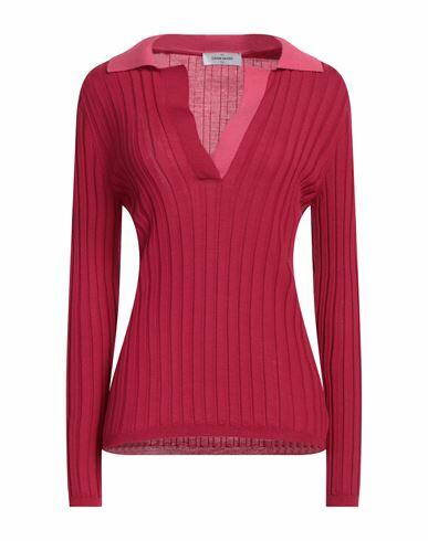 Gran Sasso Woman Sweater Fuchsia Virgin Wool Cover