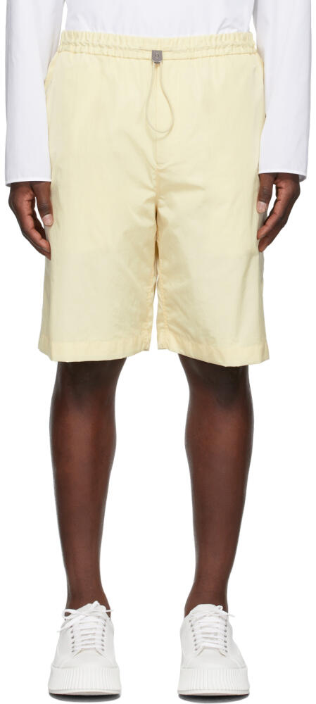 Jil Sander Off-White Nylon Shorts Cover