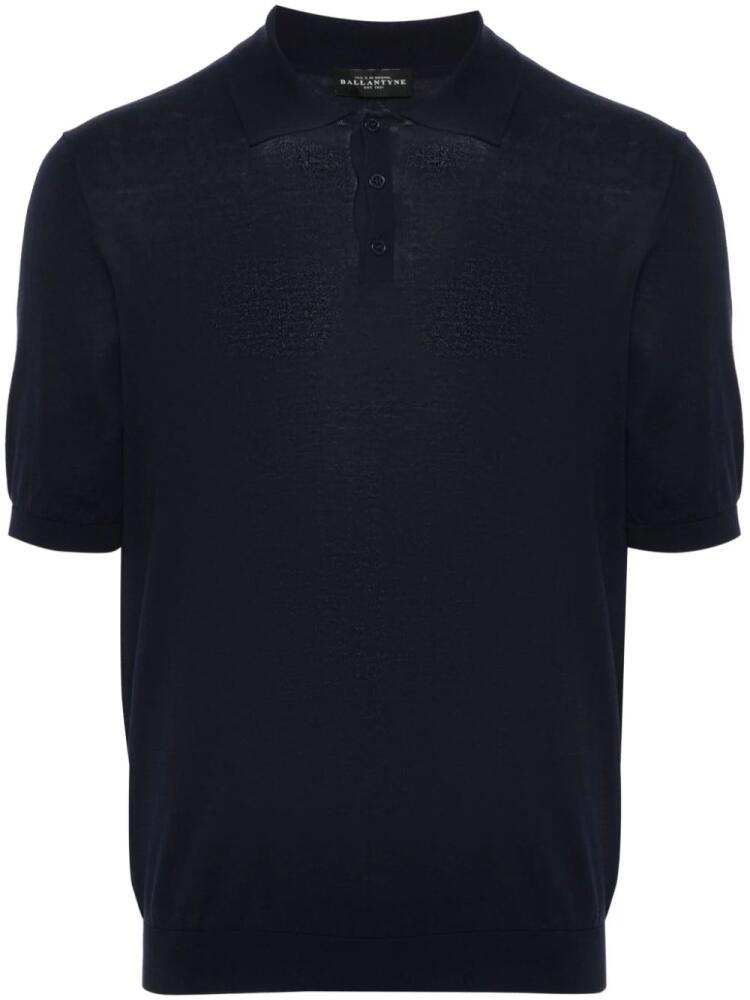 Ballantyne cotton polo shirt - Blue Cover