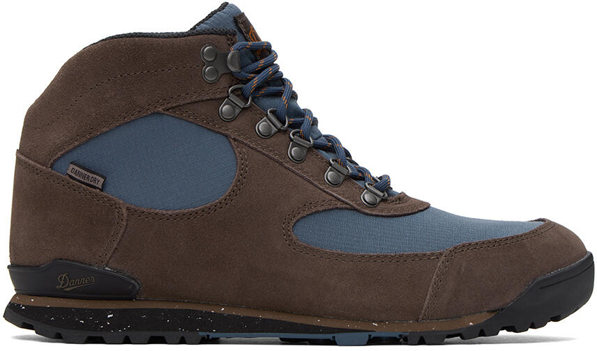 Danner Brown & Blue Jag Boots Cover