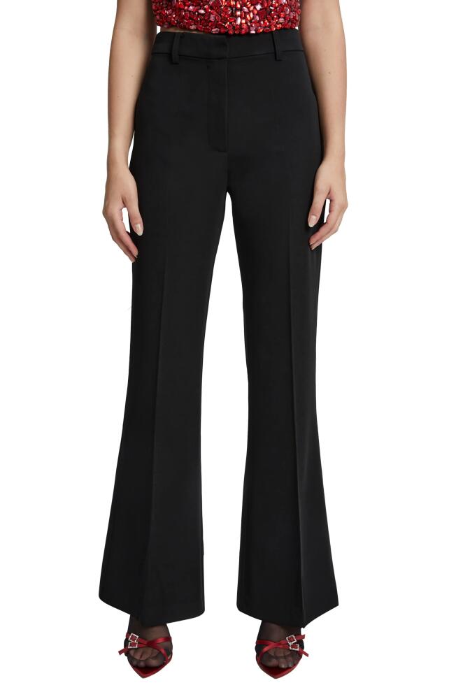 Bardot Halifax High Waist Flare Leg Pants in Black Cover