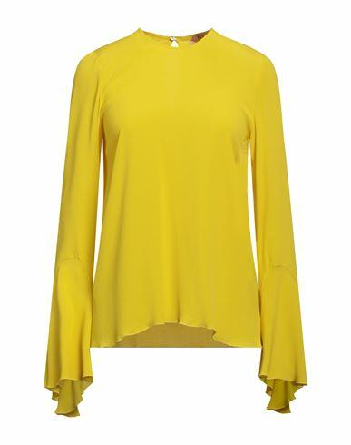 N°21 Woman Top Yellow Acetate, Silk Cover