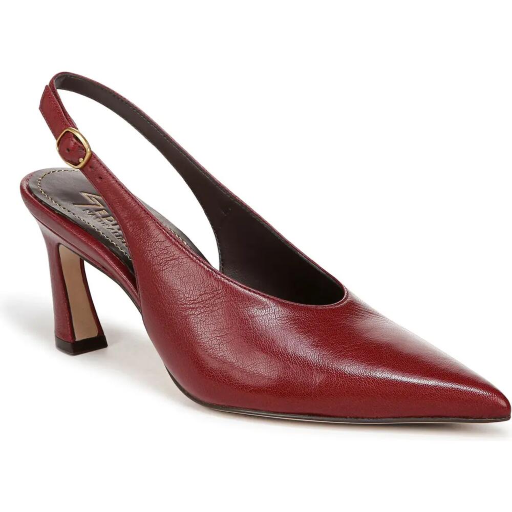 27 EDIT Naturalizer Elaine Slingback Pointed Toe Pump in Cranberry Red Cover