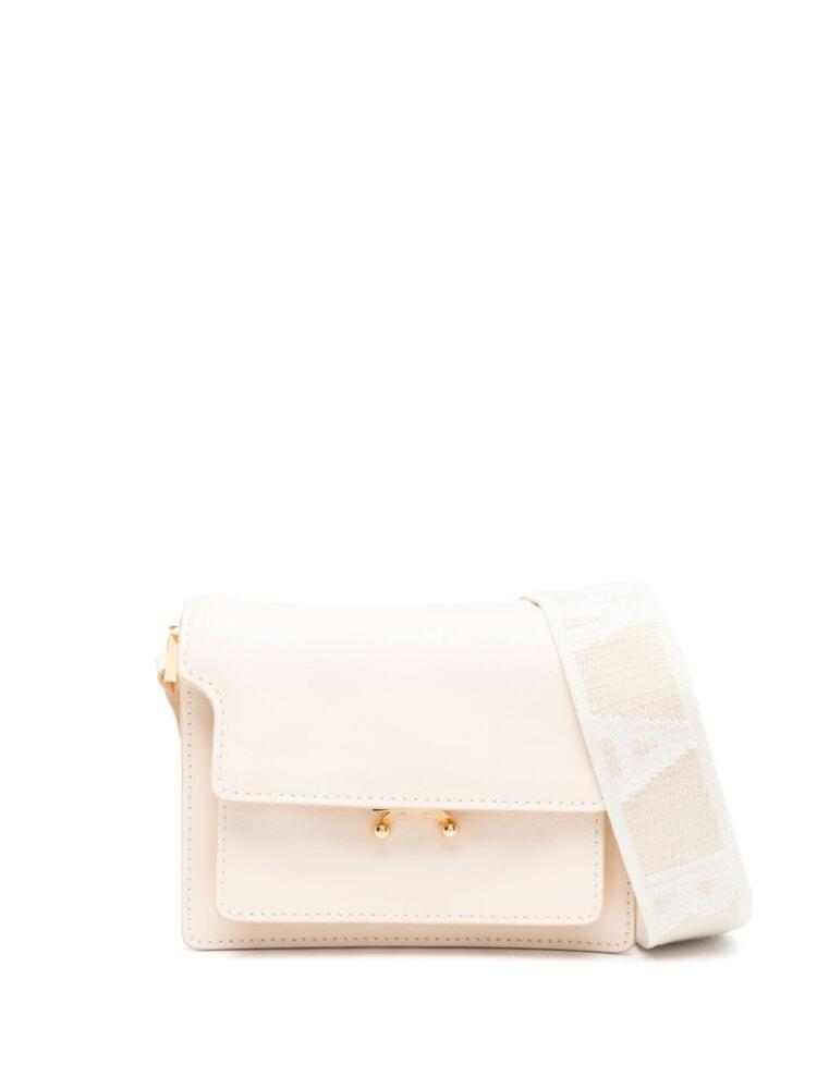 Marni leather crossbody bag - Neutrals Cover