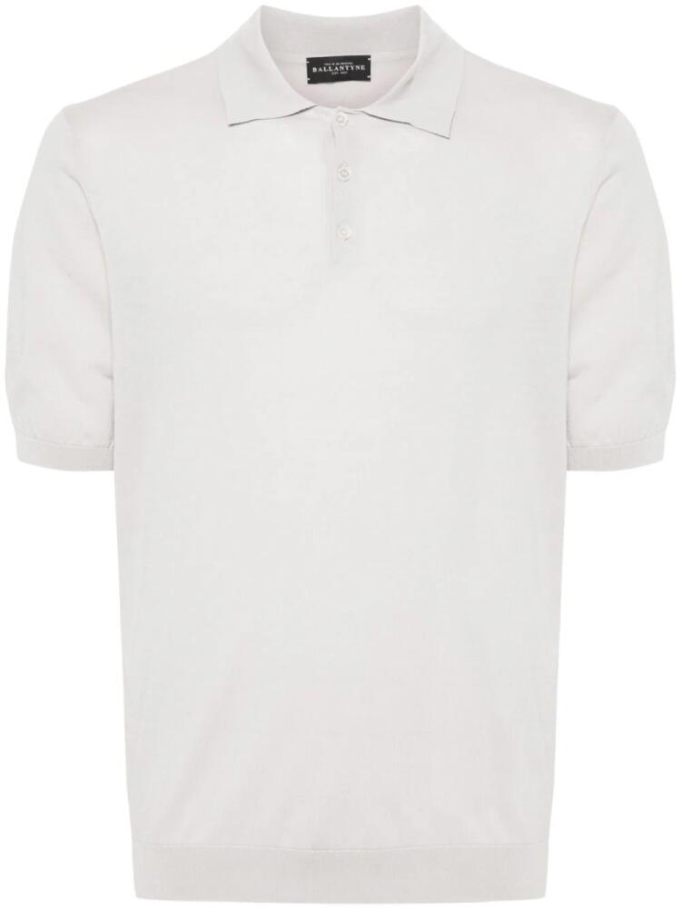 Ballantyne cotton polo shirt - Grey Cover