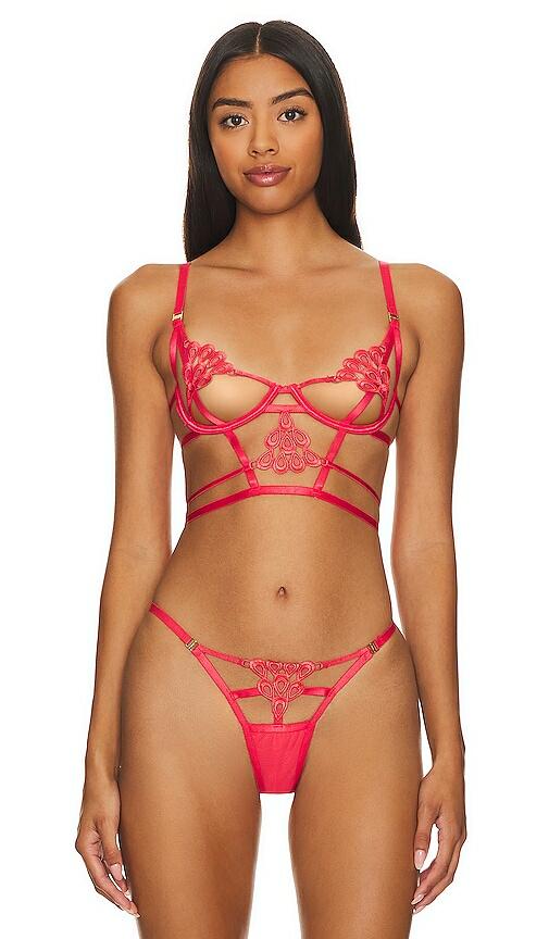 BLUEBELLA Aria Wired Bra in Red Cover