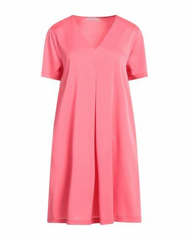 Biancoghiaccio Woman Mini dress Pink Polyester, Elastane Cover