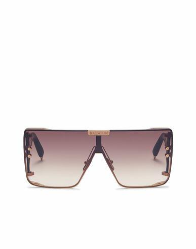 Balmain Wonder Boy Sunglasses Woman Sunglasses Brown Titanium Cover