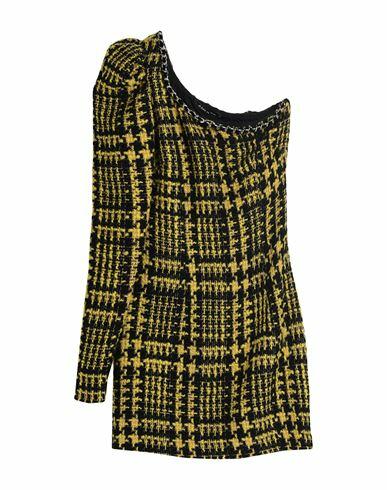 Amen Woman Mini dress Yellow Acrylic, Wool, Polyester Cover