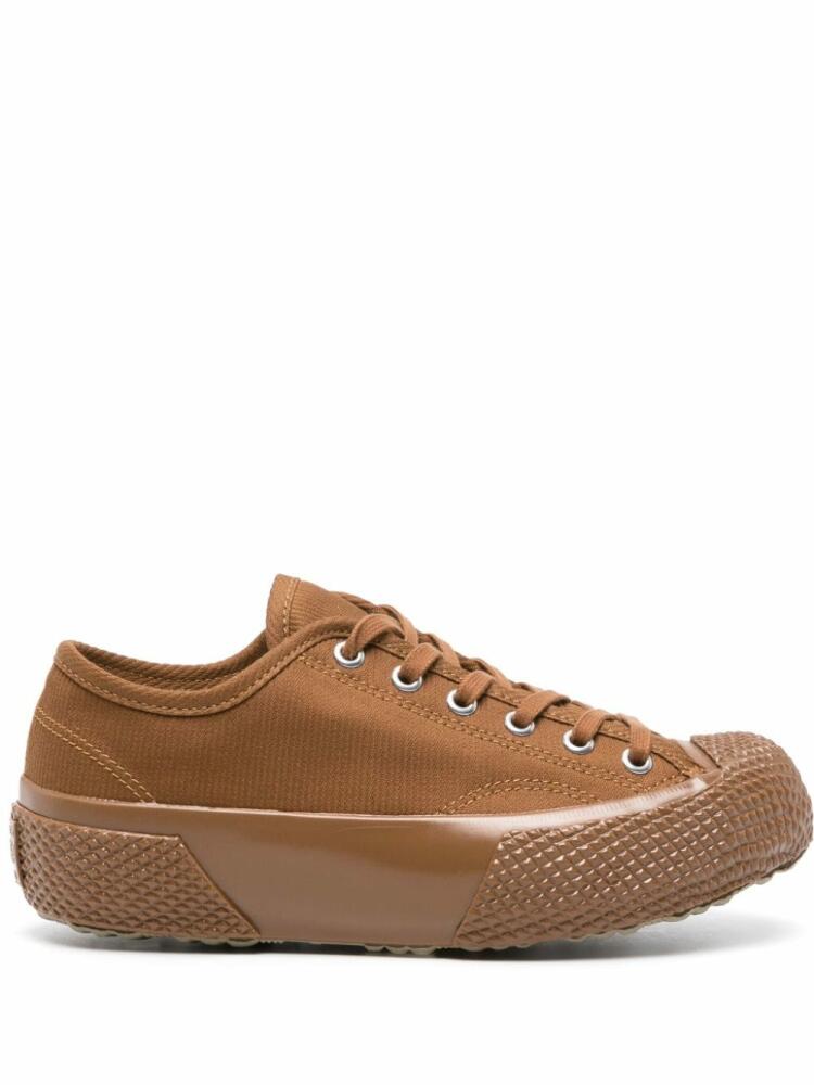 Superga Military Deck lace-up sneakers - Brown Cover