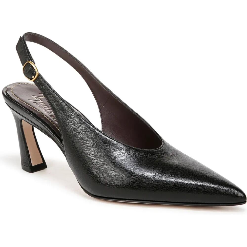 27 EDIT Naturalizer Elaine Slingback Pointed Toe Pump in Black Cover